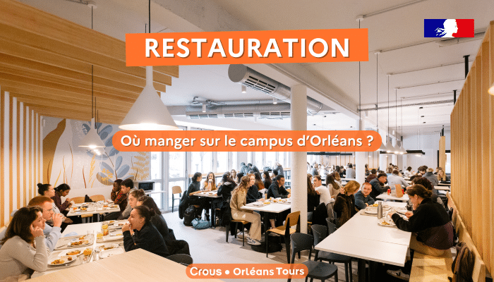 Où manger sur le campus de l'Université d'Orléans ? 1 MEA restau campus orleans